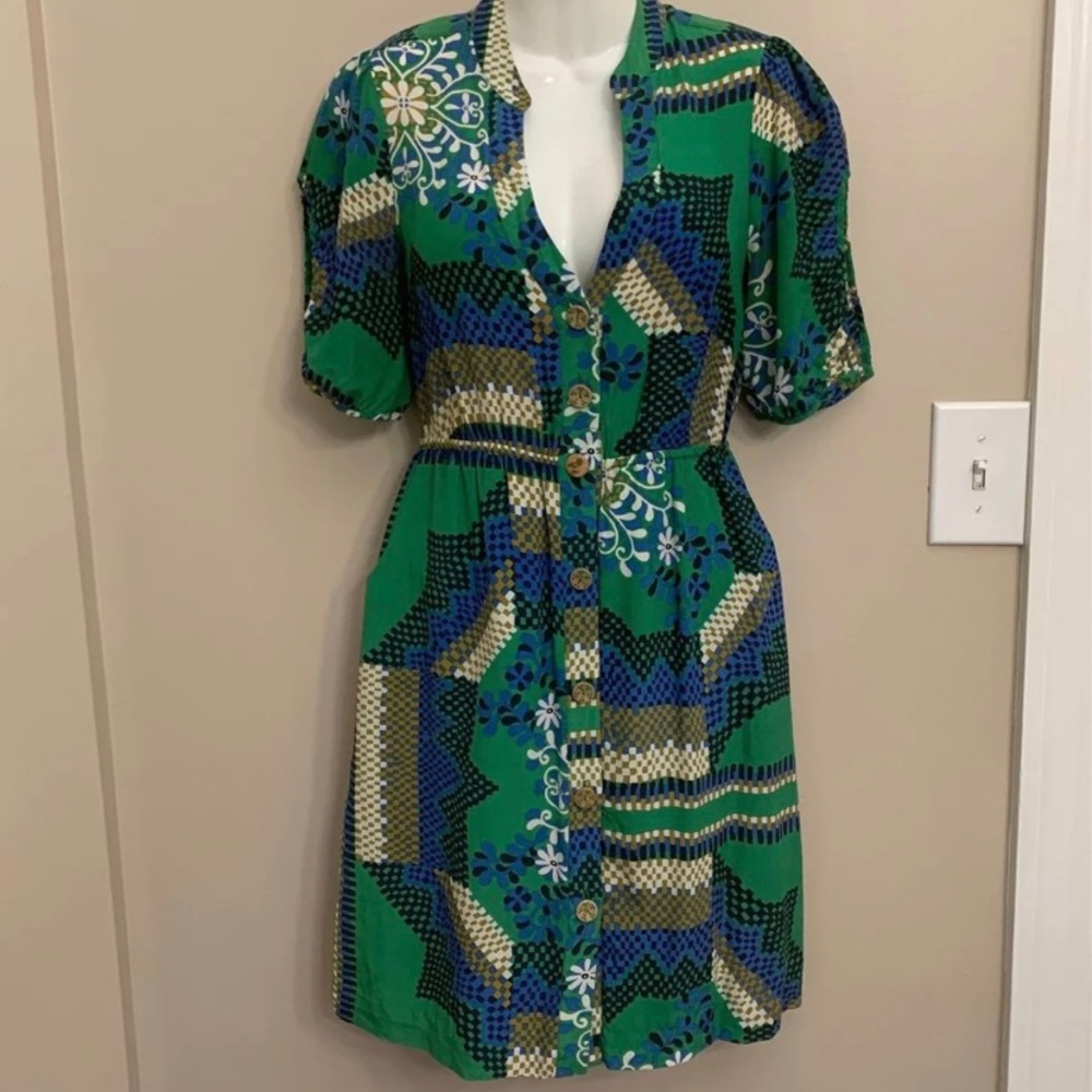 Moulinette Soeurs Lightweight Silk Dress Size 2